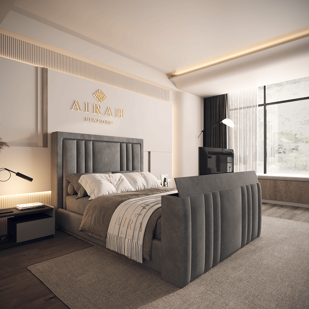 Elan Bed – premium upholstered bed frame for stylish UK bedrooms