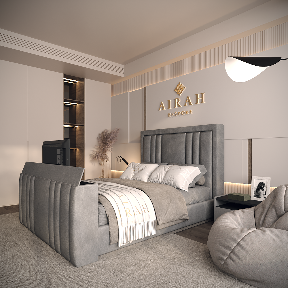 Elan upholstered bed – premium bed frame for contemporary UK bedrooms