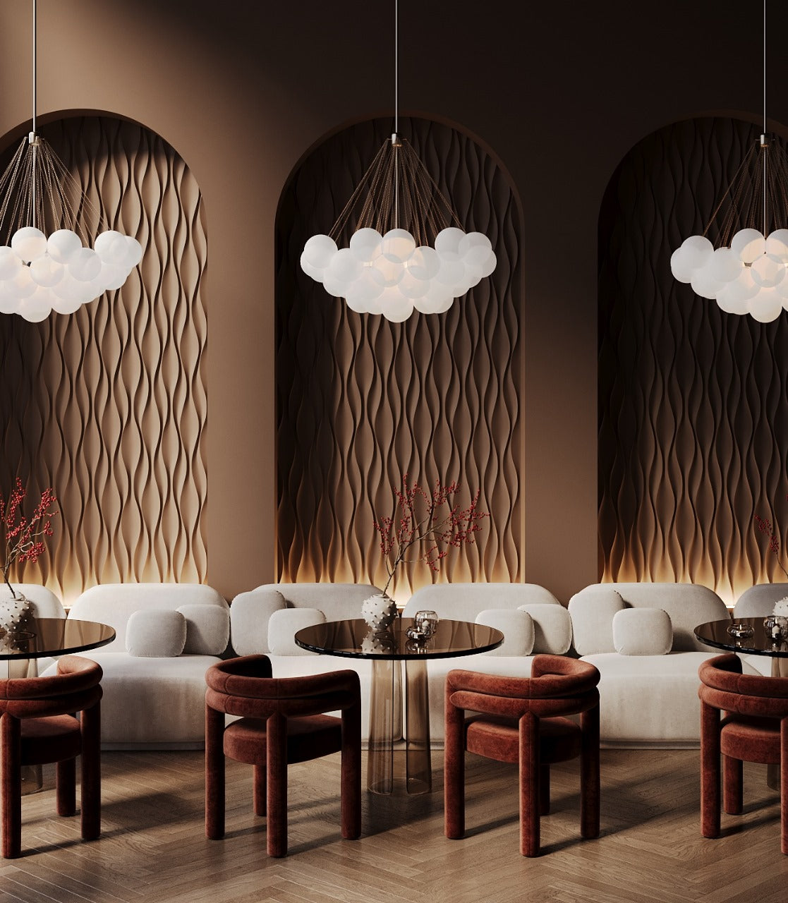 GYPSUM 3D WALL PANEL | FLOW 0111
