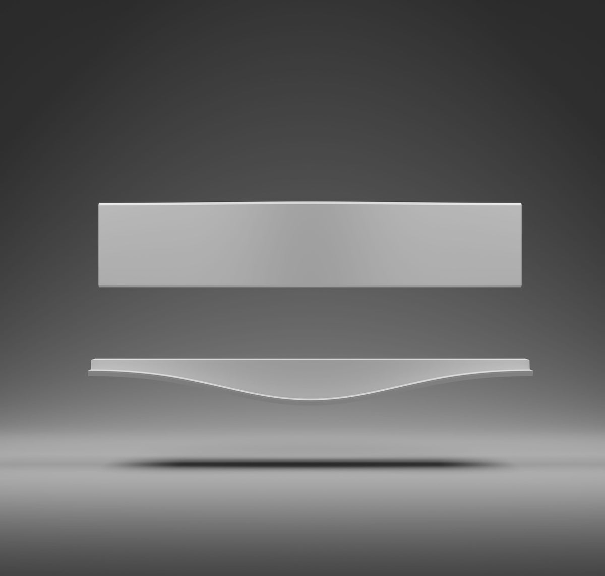 GYPSUM 3D WALL PANEL | CURVE + LED 0085