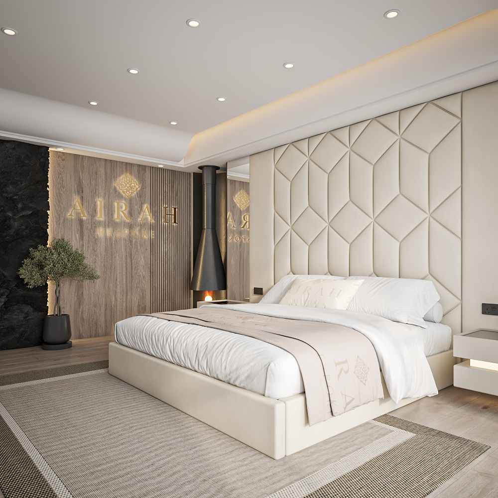 Modern Alora bed frame UK – stylish upholstered frame for contemporary bedrooms