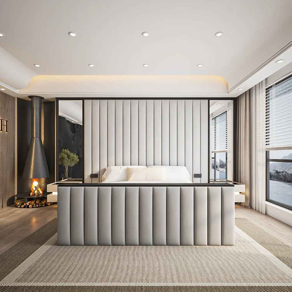 The Savanna high end TV conversion unit, luxury concealed TV cabinet for modern interiors