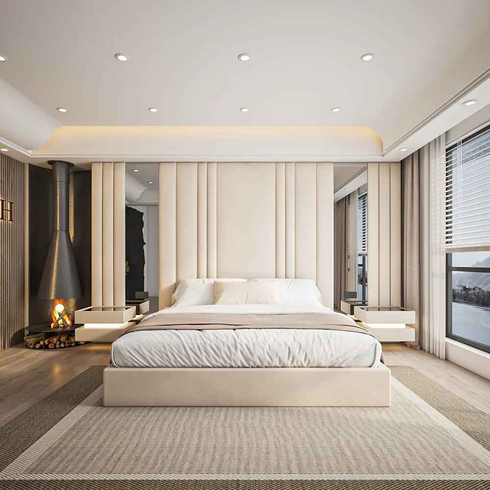 The Vale foot board featuring designer craftsmanship, contemporary bedroom furniture
