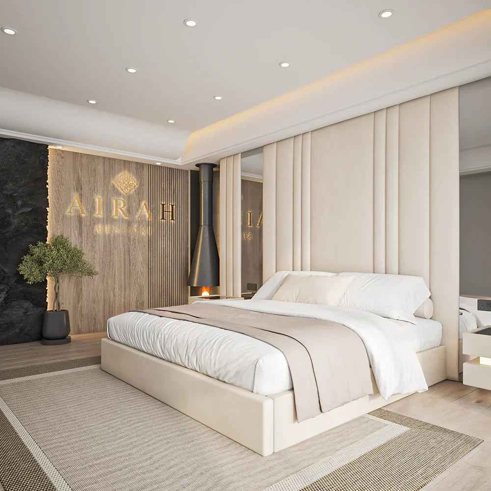 The Vale foot board featuring designer craftsmanship, contemporary bedroom furniture