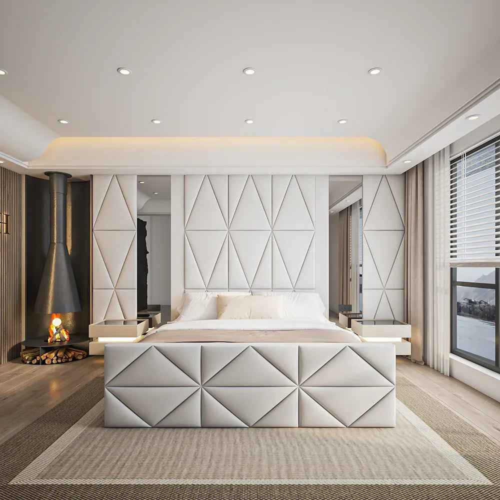 The Willow foot board featuring designer craftsmanship, contemporary bedroom furniture