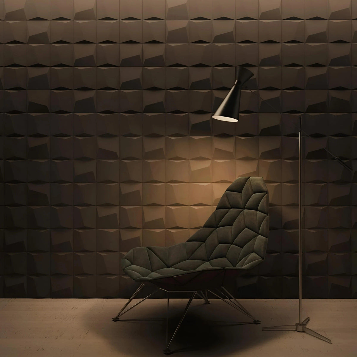 GYPSUM 3D WALL PANEL | PRISMA 0129