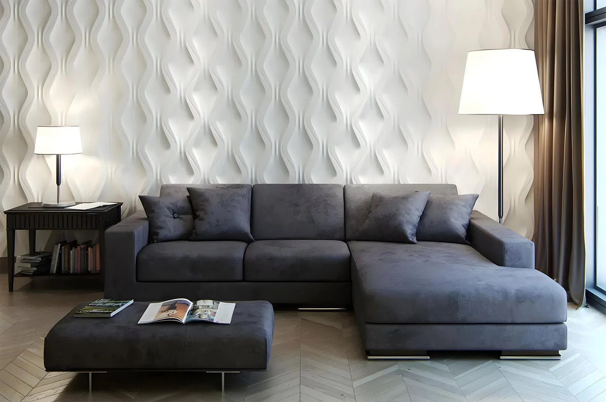 GYPSUM 3D WALL PANEL | GROOVE 0072