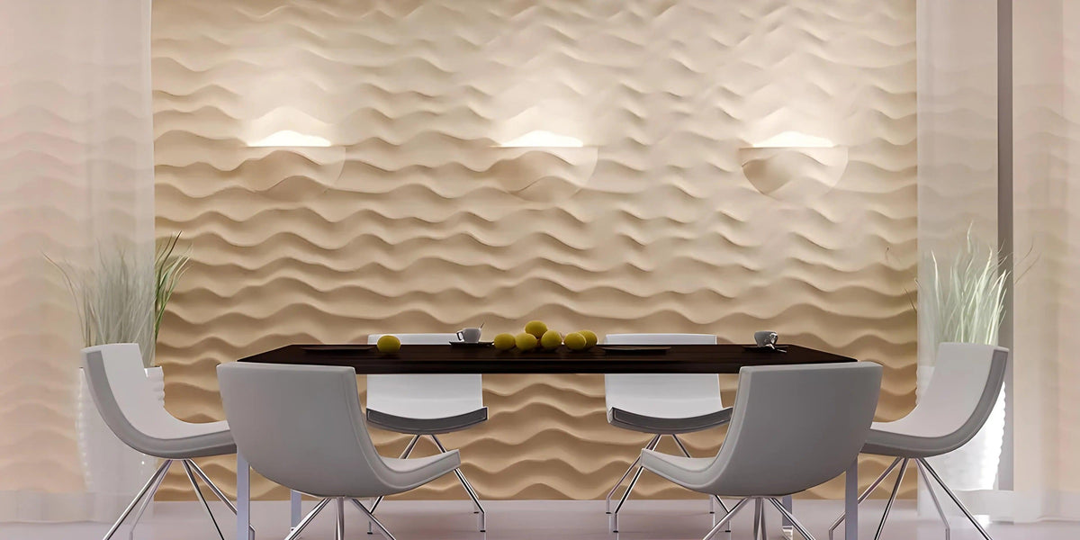GYPSUM 3D WALL PANEL | SANDY 0106
