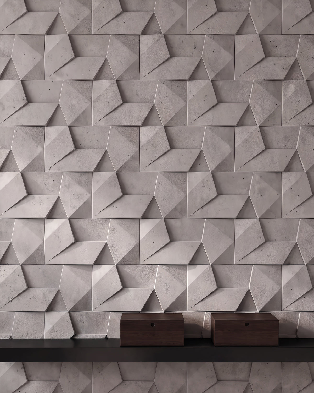 GYPSUM 3D WALL PANEL | SAMPLE ORIGAMI S0024