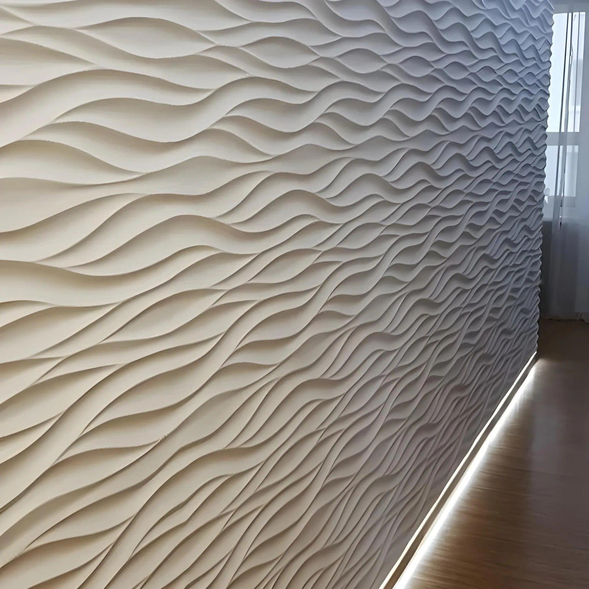 GYPSUM 3D WALL PANEL | SAMPLE WAVES S0058