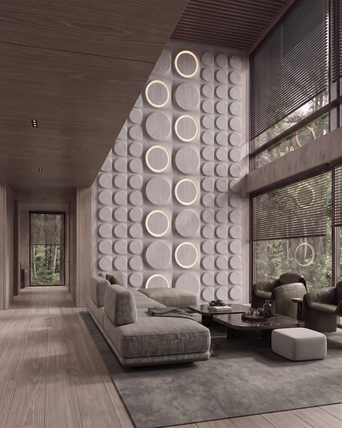 GYPSUM 3D WALL PANEL | COSMIC 0412 MEDIUM