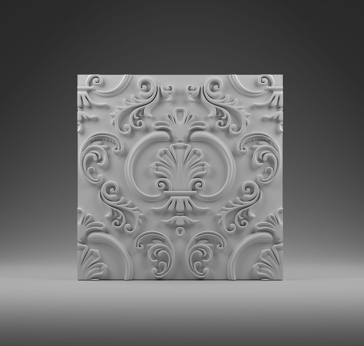 GYPSUM 3D WALL PANEL | SAMPLE BAROQUE S0055