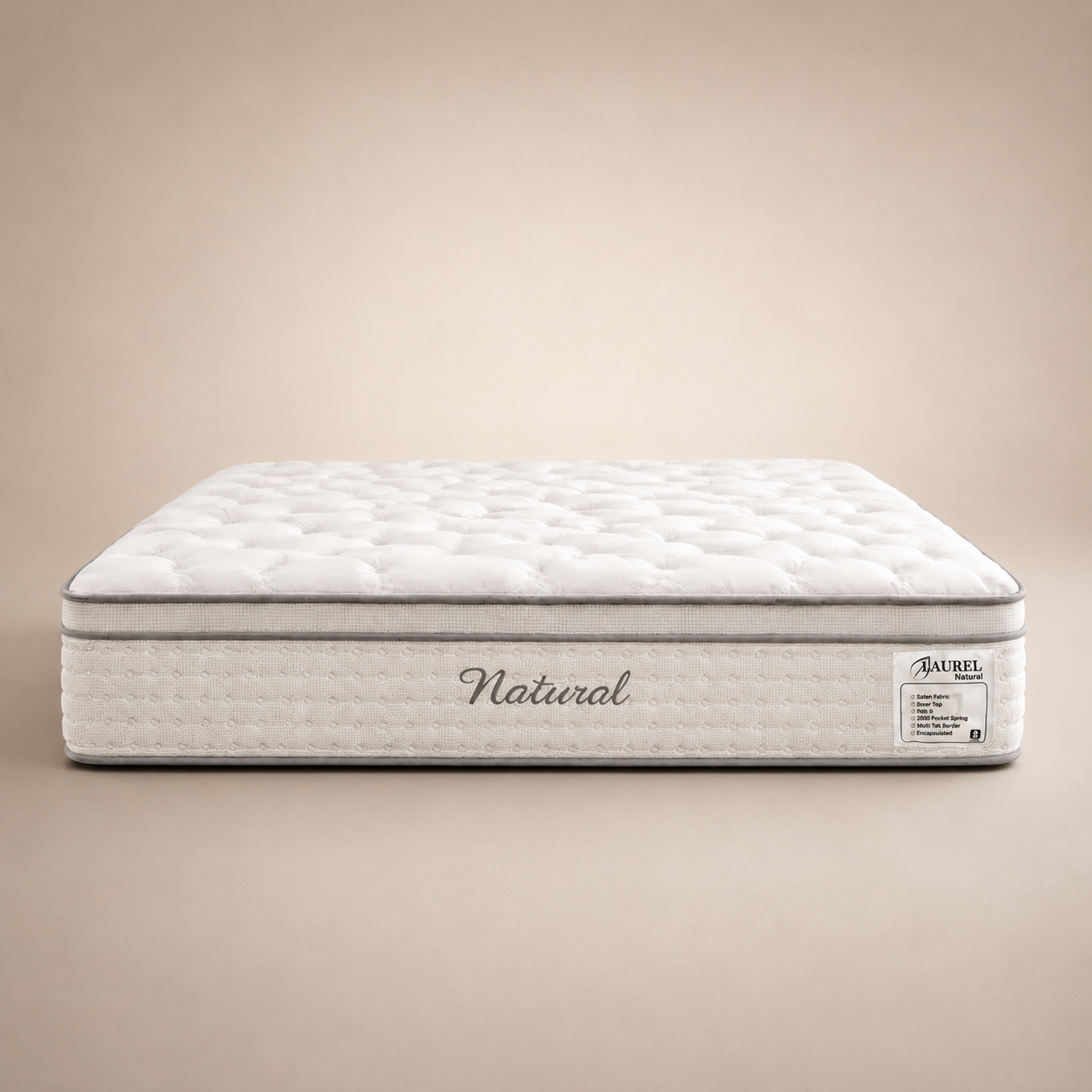 Laurel Natural 2500 Pocket Mattress