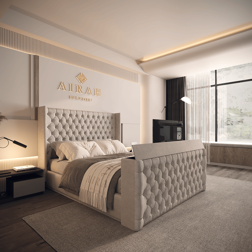 Arden Bed – premium upholstered bed frame for stylish UK bedrooms