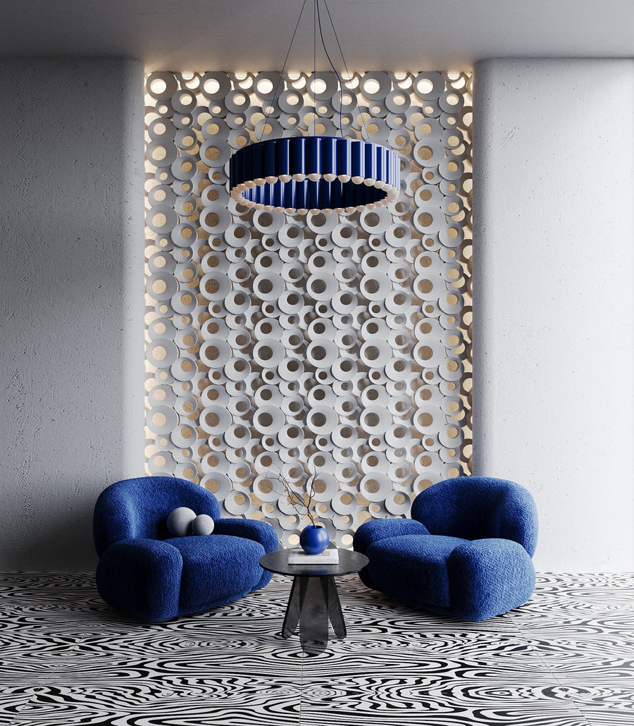 Sample Foam S0053 — Gypsum 3D Wall Panel