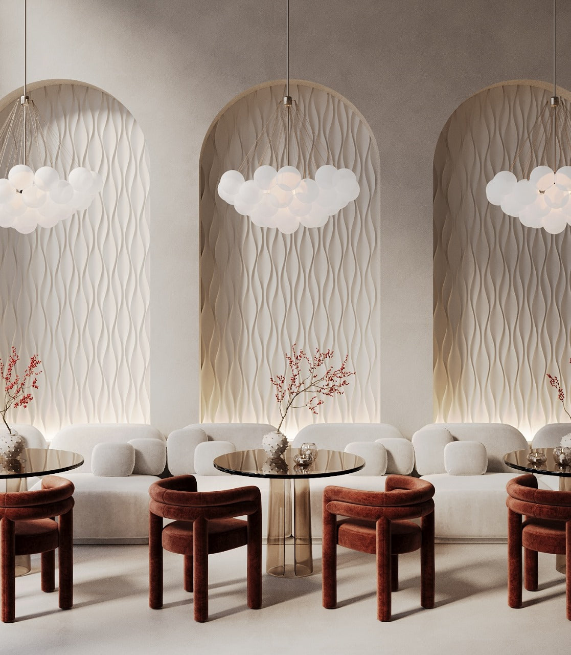 GYPSUM 3D WALL PANEL | FLOW 0111