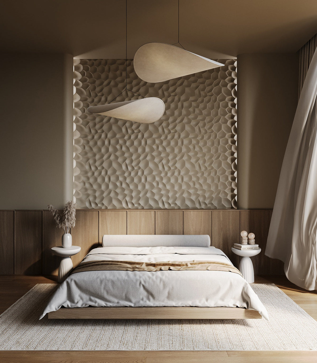 GYPSUM 3D WALL PANEL | SAMPLE SALT S0041