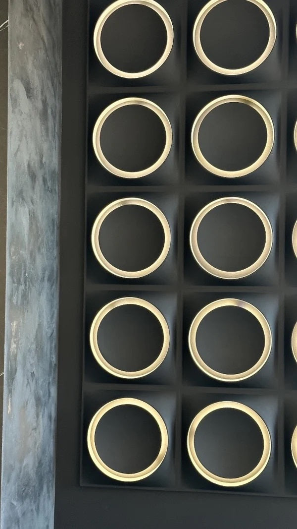 GYPSUM 3D WALL PANEL | COSMIC 0212 + LED MEDIUM