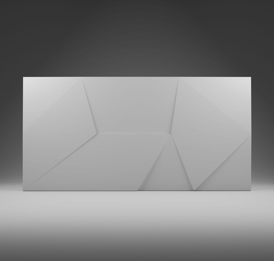 Sample Origami S0024 — Gypsum 3D Wall Panel