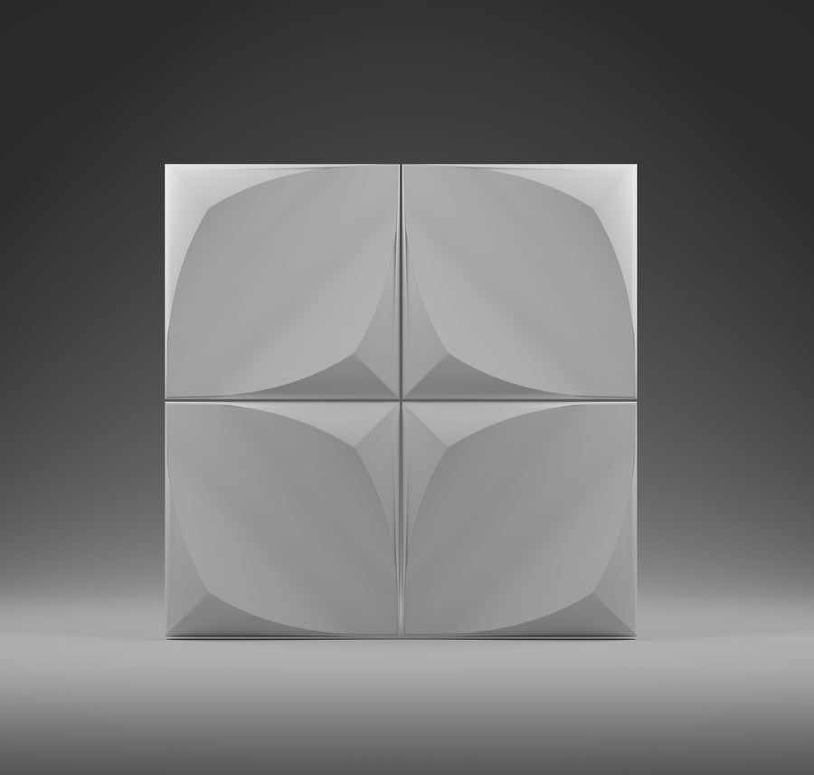 Sample Asti S0124 — Gypsum 3D Wall Panel