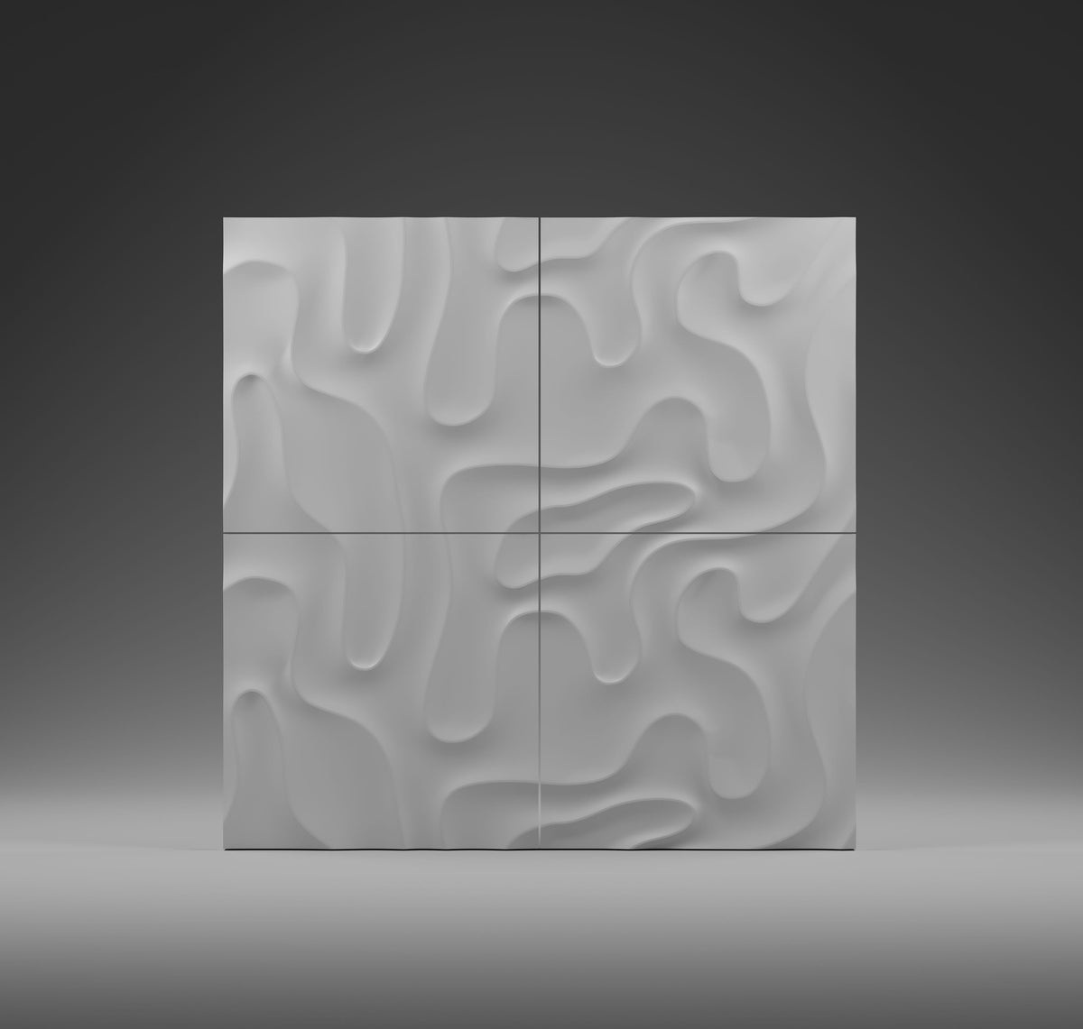 GYPSUM 3D WALL PANEL | SAMPLE MYSTIC S0136