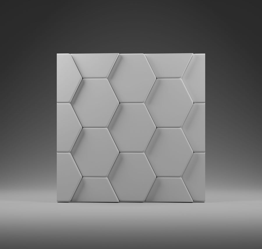 Hive 0044 — Gypsum 3D Wall Panel