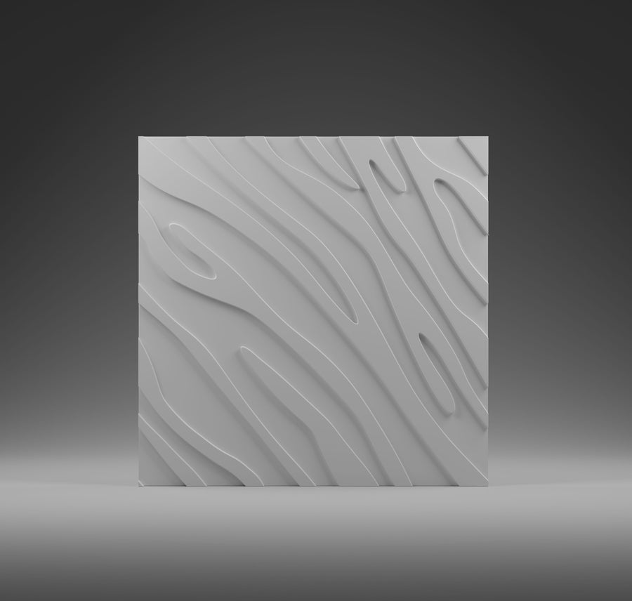 Sample Wood S0057 — Gypsum 3D Wall Panel