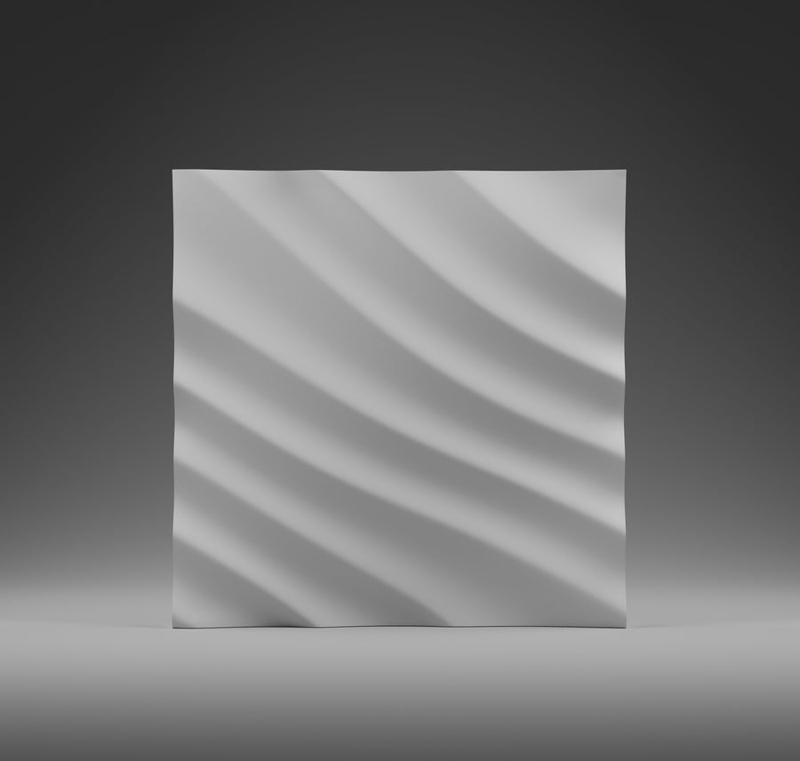 Sample Dune S0078 — Gypsum 3D Wall Panel