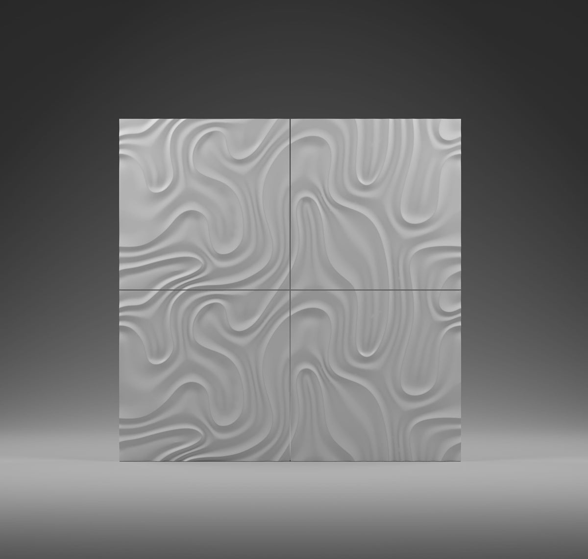 GYPSUM 3D WALL PANEL | SAMPLE SATIN S0125