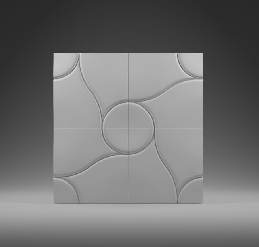Sample Nexus S0145 — Gypsum 3D Wall Panel