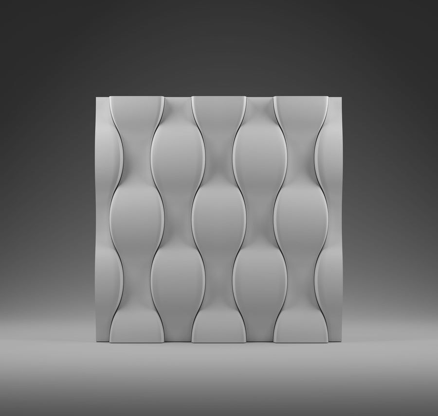 Sample Scale S0120 — Gypsum 3D Wall Panel
