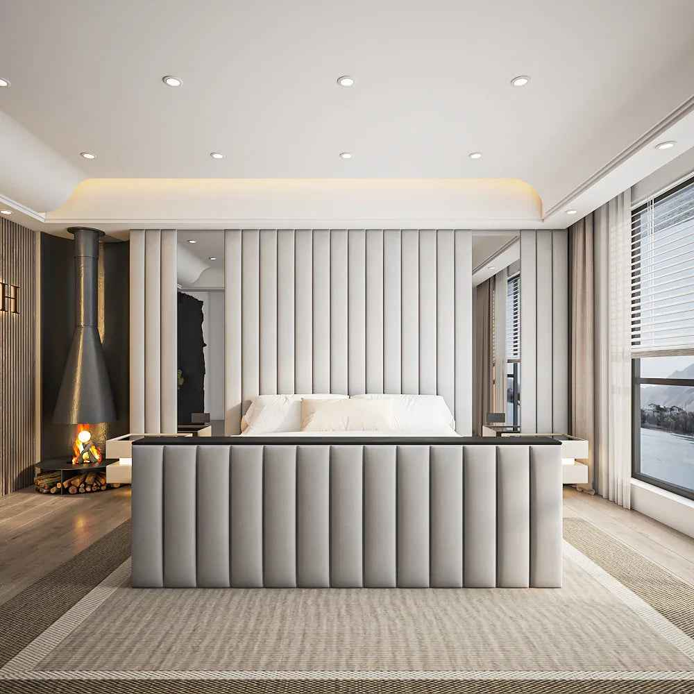 The Meadow high end TV conversion unit, luxury concealed TV cabinet for modern living space