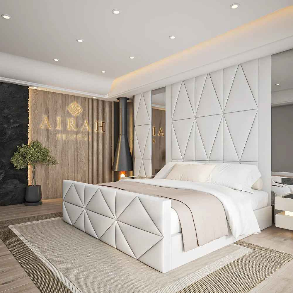 The Willow foot board featuring designer craftsmanship, contemporary bedroom furniture