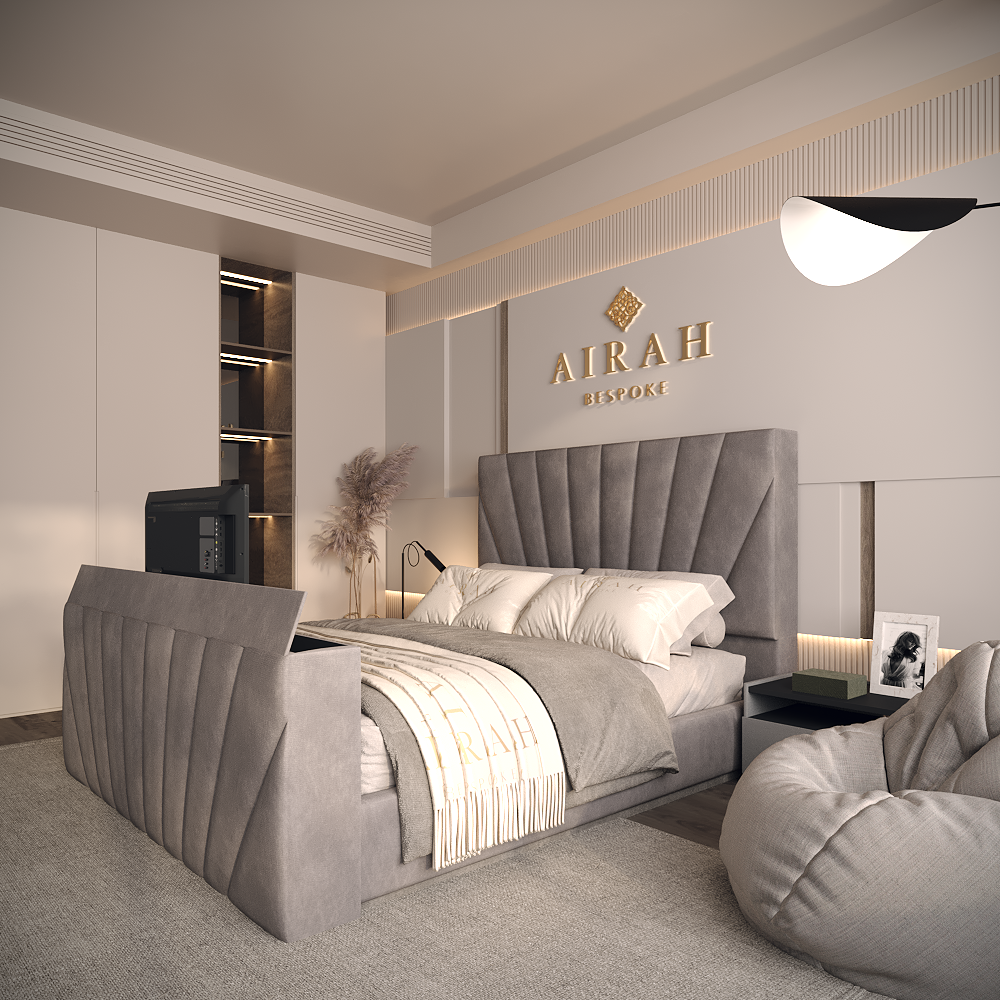 Tovia Bed – premium upholstered bed frame for stylish UK bedrooms