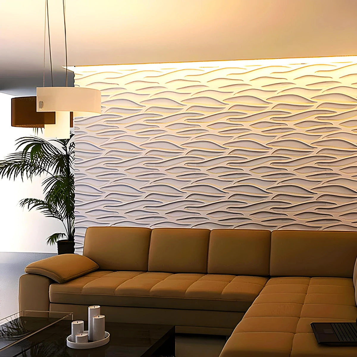GYPSUM 3D WALL PANEL | DRIFT 0097