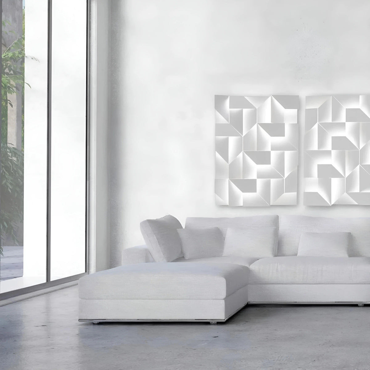 GYPSUM 3D WALL PANEL | SAMPLE GEON S0035
