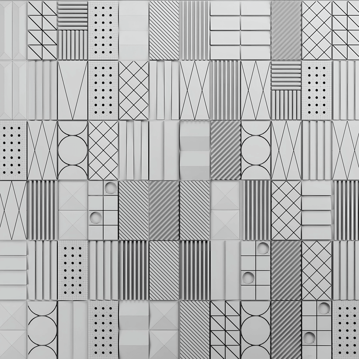 GYPSUM 3D WALL PANEL | INCA 0082