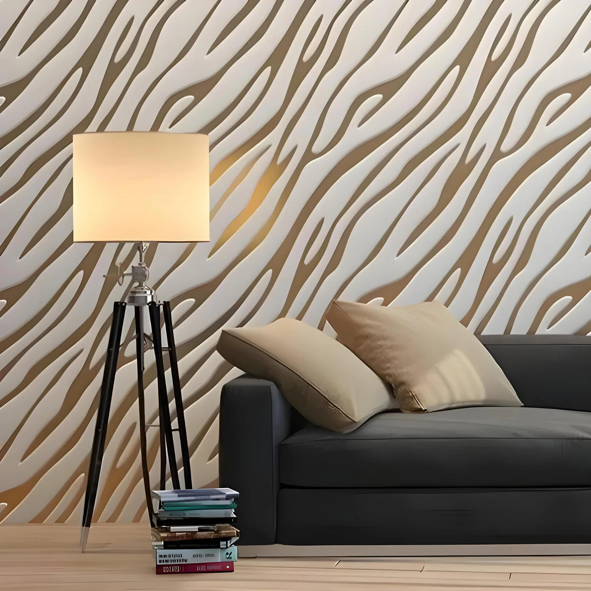 GYPSUM 3D WALL PANEL | SAMPLE WOOD S0057