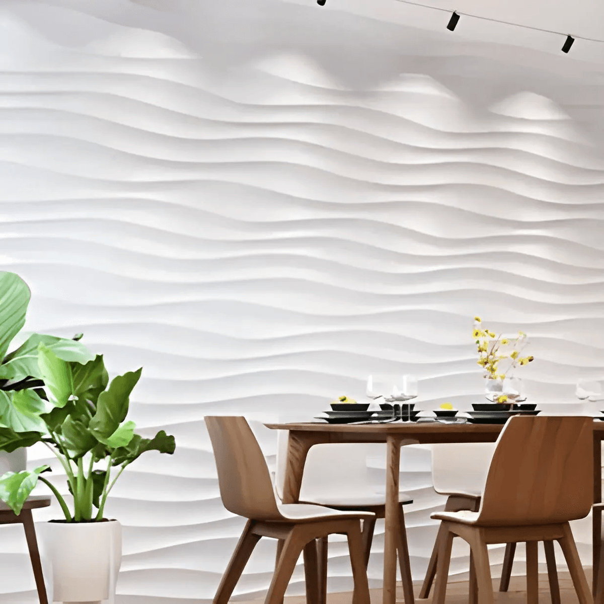 GYPSUM 3D WALL PANEL | SAMPLE RIPPLE S0076