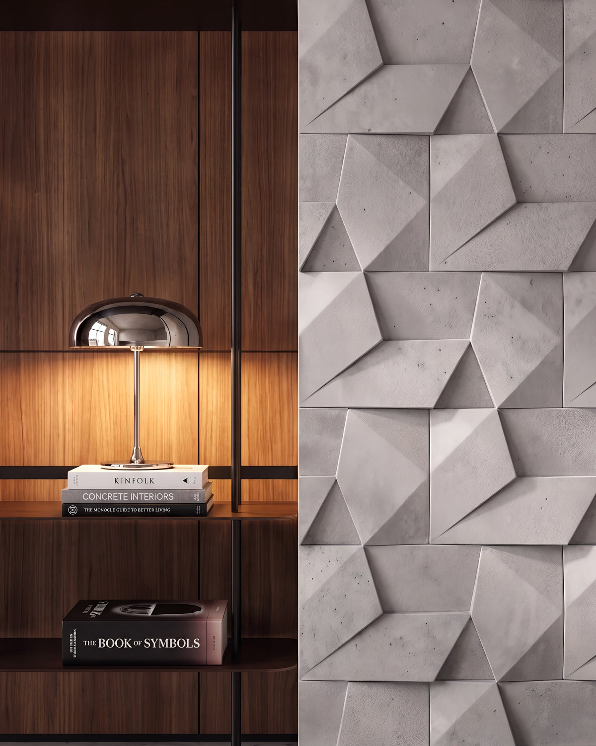 GYPSUM 3D WALL PANEL | ORIGAMI 0024