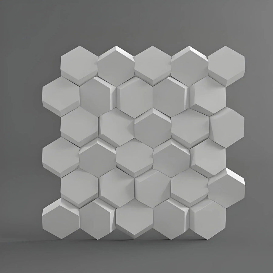 Sample Bumble S0039 — Gypsum 3D Wall Panel
