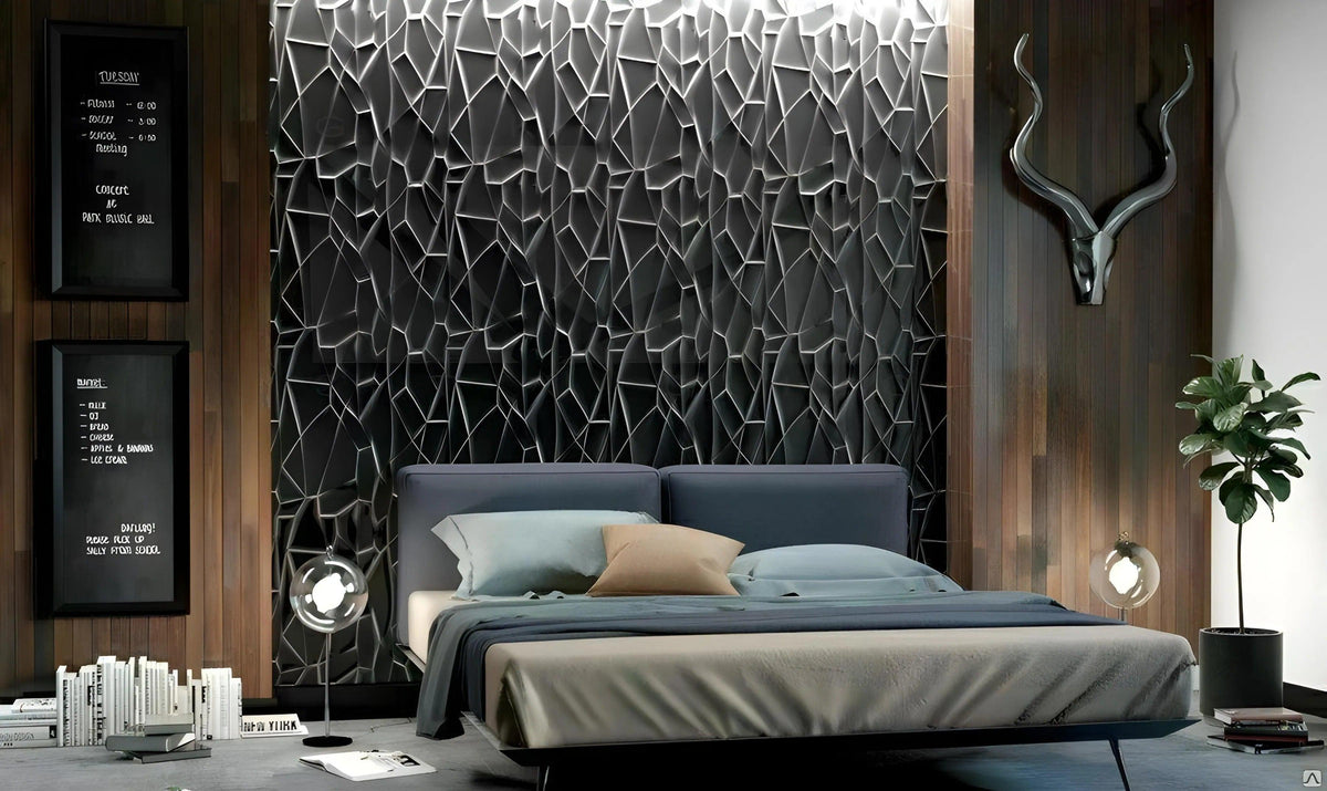 GYPSUM 3D WALL PANEL | SAMPLE METEOR S0052