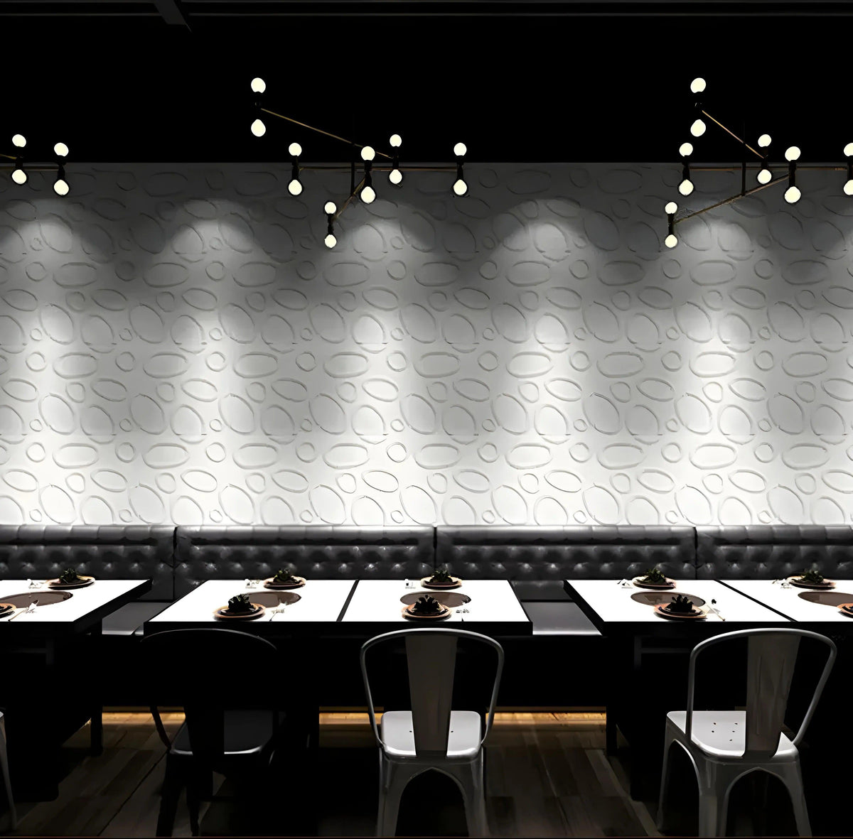 GYPSUM 3D WALL PANEL | SAMPLE PEBBLE S0113