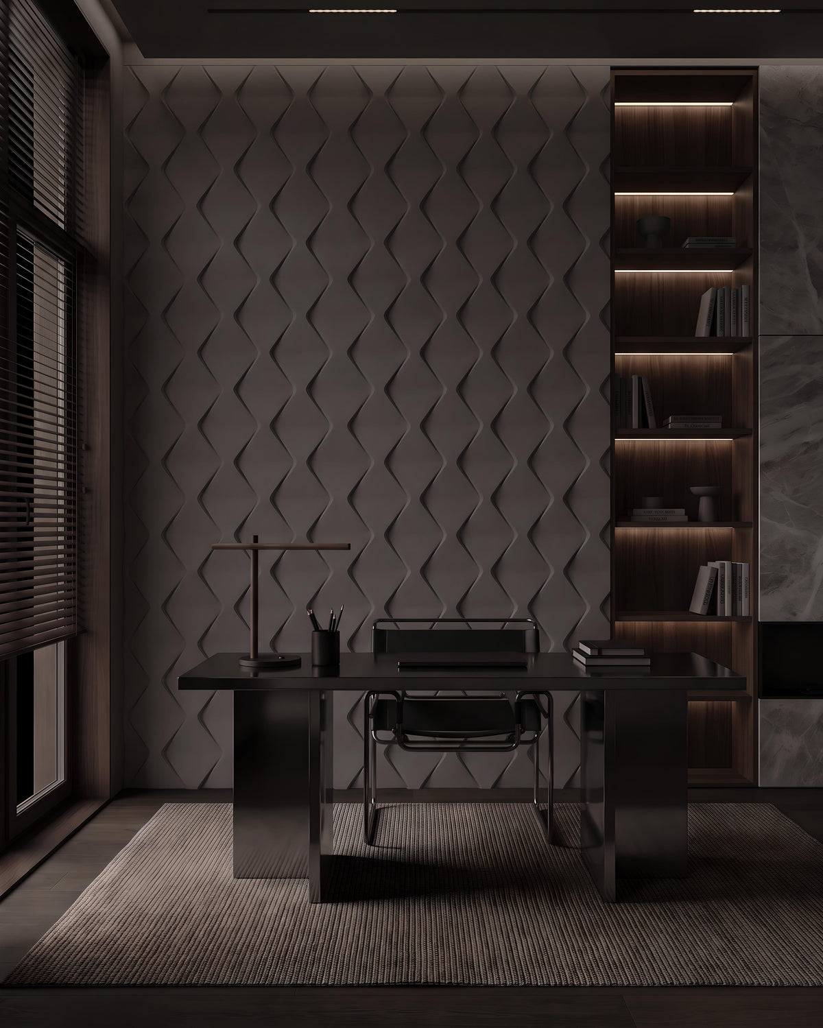 GYPSUM 3D WALL PANEL | ROMBO  0118
