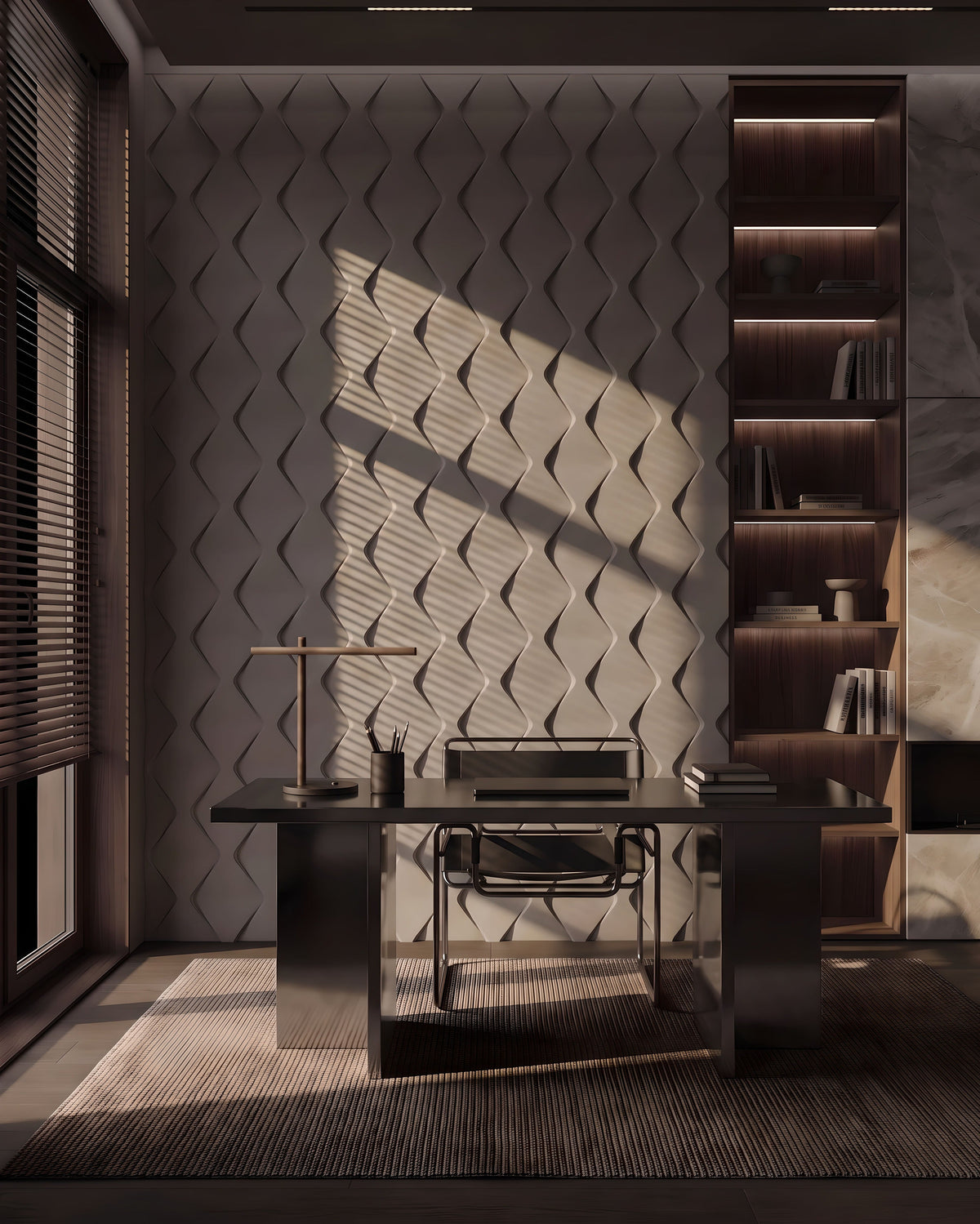 GYPSUM 3D WALL PANEL | ROMBO  0118