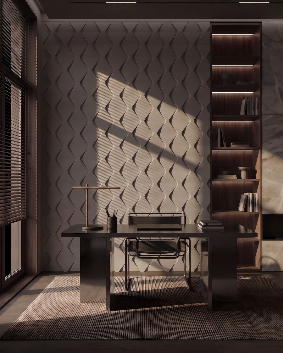 Rombo  0118 — Gypsum 3D Wall Panel