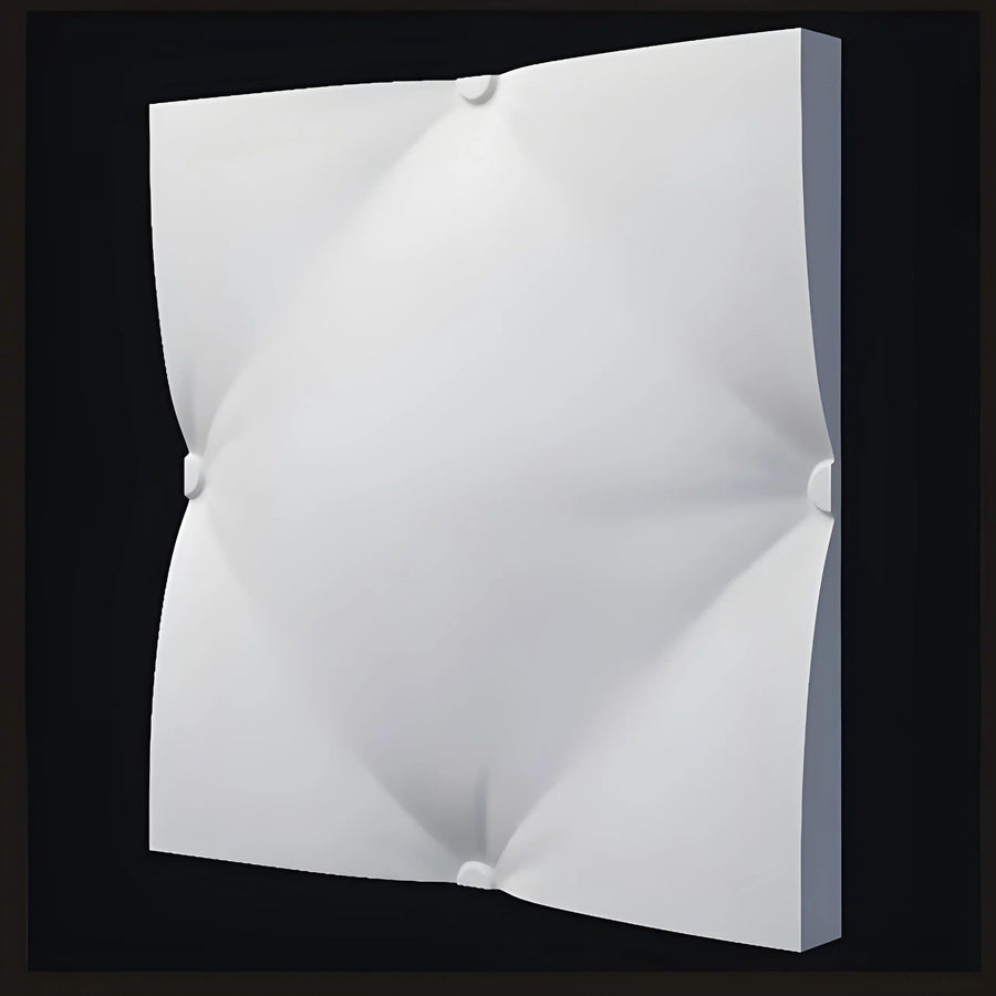 Sample Plush S0132 — Gypsum 3D Wall Panel