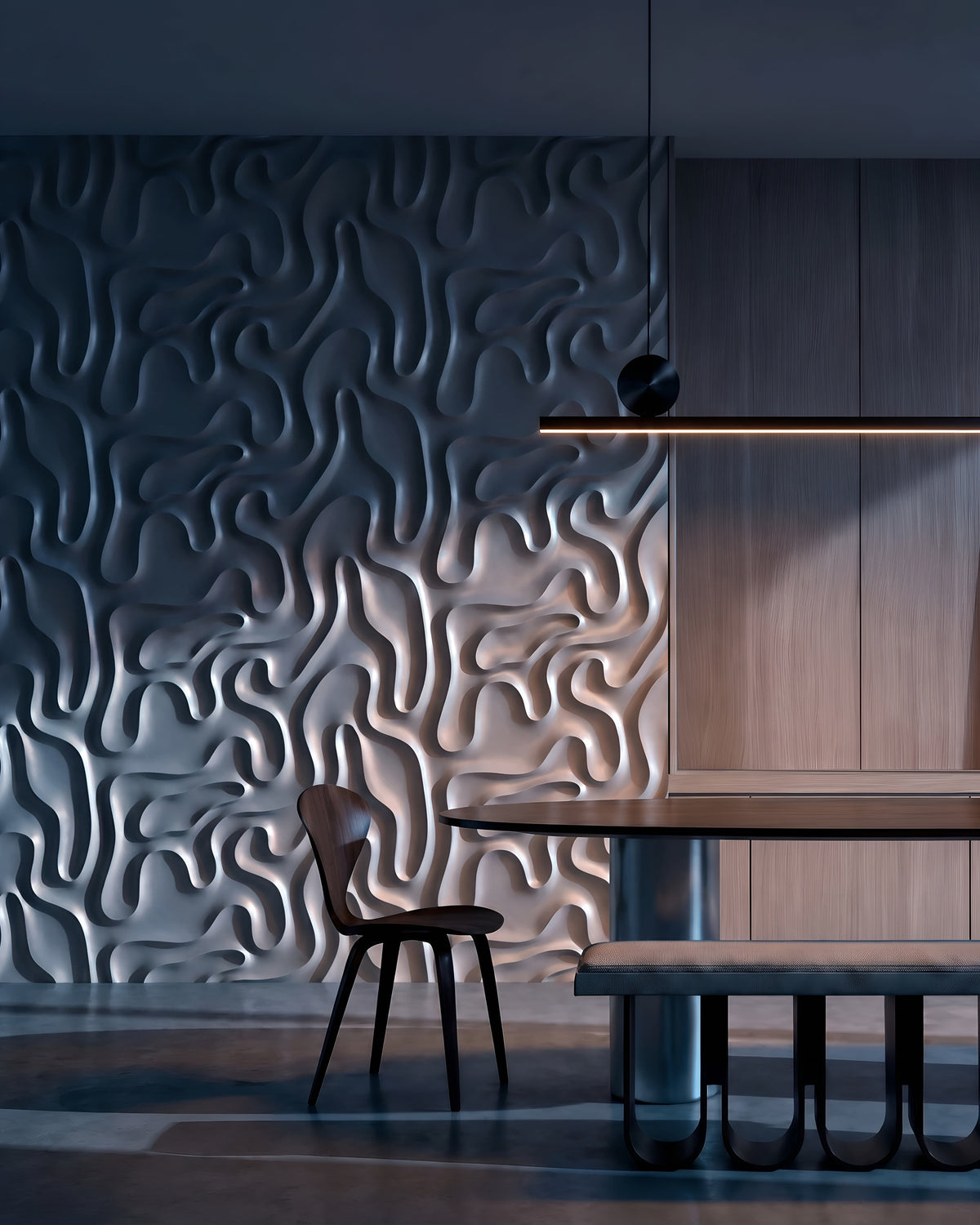 GYPSUM 3D WALL PANEL | MYSTIC 0136