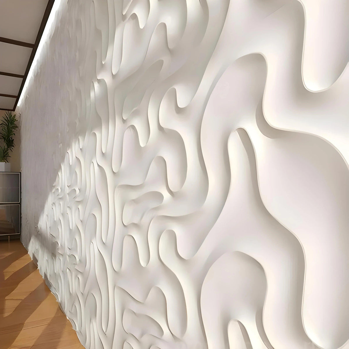 GYPSUM 3D WALL PANEL | SAMPLE MYSTIC S0136