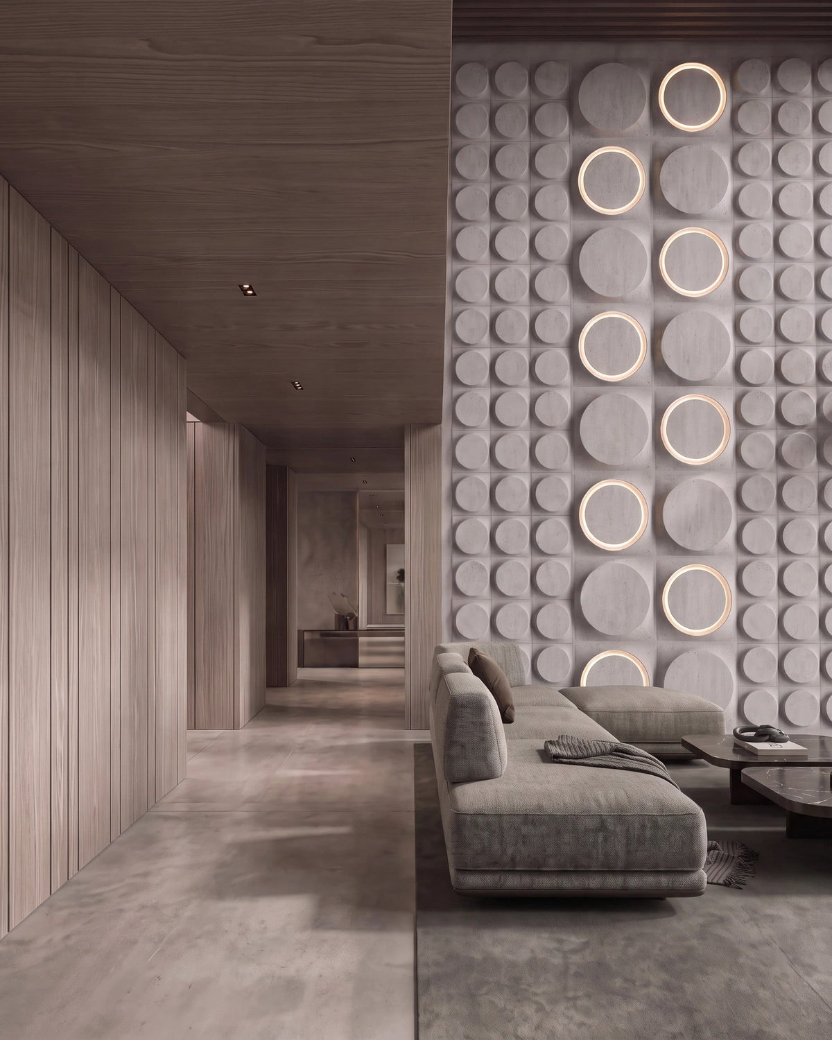 GYPSUM 3D WALL PANEL | SAMPLE COSMIC MEDIUM S0412